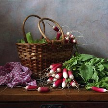 Схема вышивки «Однажды хозяйка с базара пришла...»