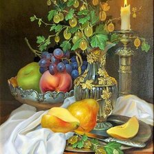 Схема вышивки «Дмитрий Власов. Натюрморт»