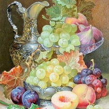 Схема вышивки «Дмитрий Власов. Натюрморт.»