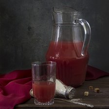 Схема вышивки «Томатный сок»