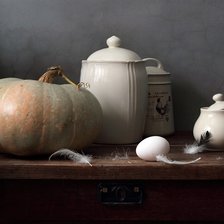 Схема вышивки «С тыквой»