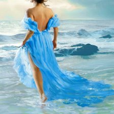 Схема вышивки «Ожидание»