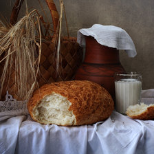 Схема вышивки «Деревенский»