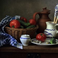 Схема вышивки «Кухонный натюрморт»