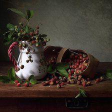 Схема вышивки «Земляника»