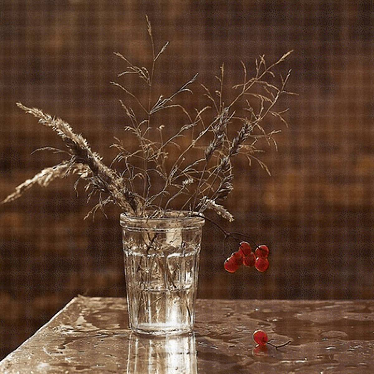 Засентябрило... - натюрморт, букет, осень - предпросмотр