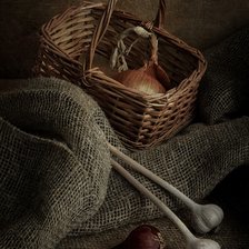 Схема вышивки «Лук и чеснок»