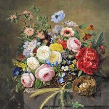 Схема вышивки «Адриана ван Ревенсвей. Натюрморт.»