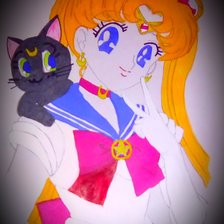 Схема вышивки «сейлор мун»