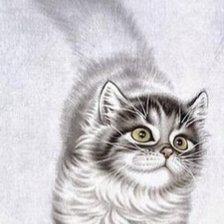 Схема вышивки «Кот»