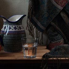 Схема вышивки «Стакан воды»