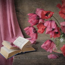 Схема вышивки «Маки»