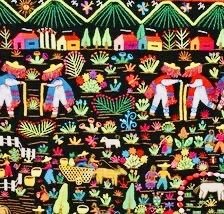 Схема вышивки «INDIJENAS FIESTAS»