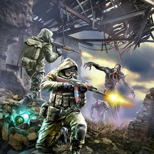 Схема вышивки «Сталкер»