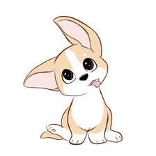 Схема вышивки «Щенок»