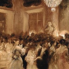 Схема вышивки «Бал»