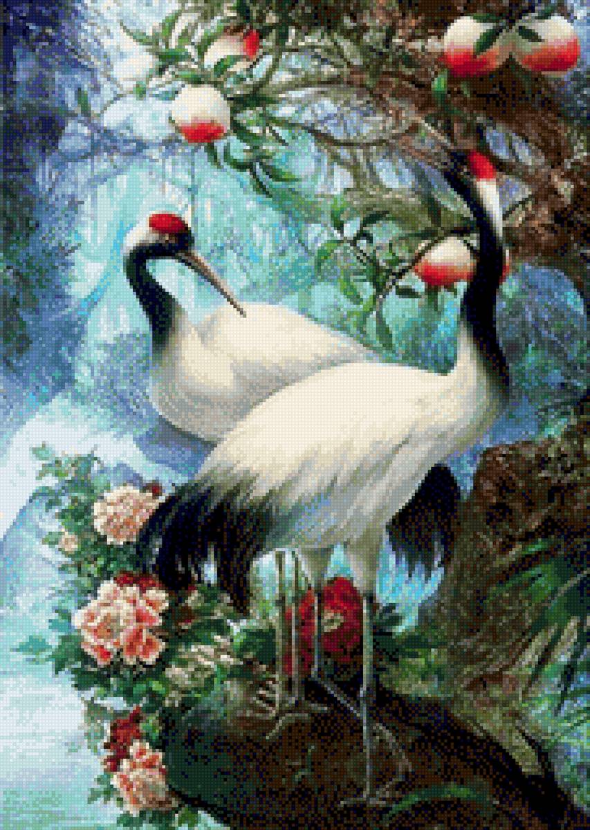 Журавли - животные, птицы - предпросмотр