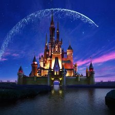 Схема вышивки «Замок»