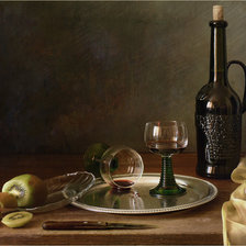 Схема вышивки «Натюрморт с киви»