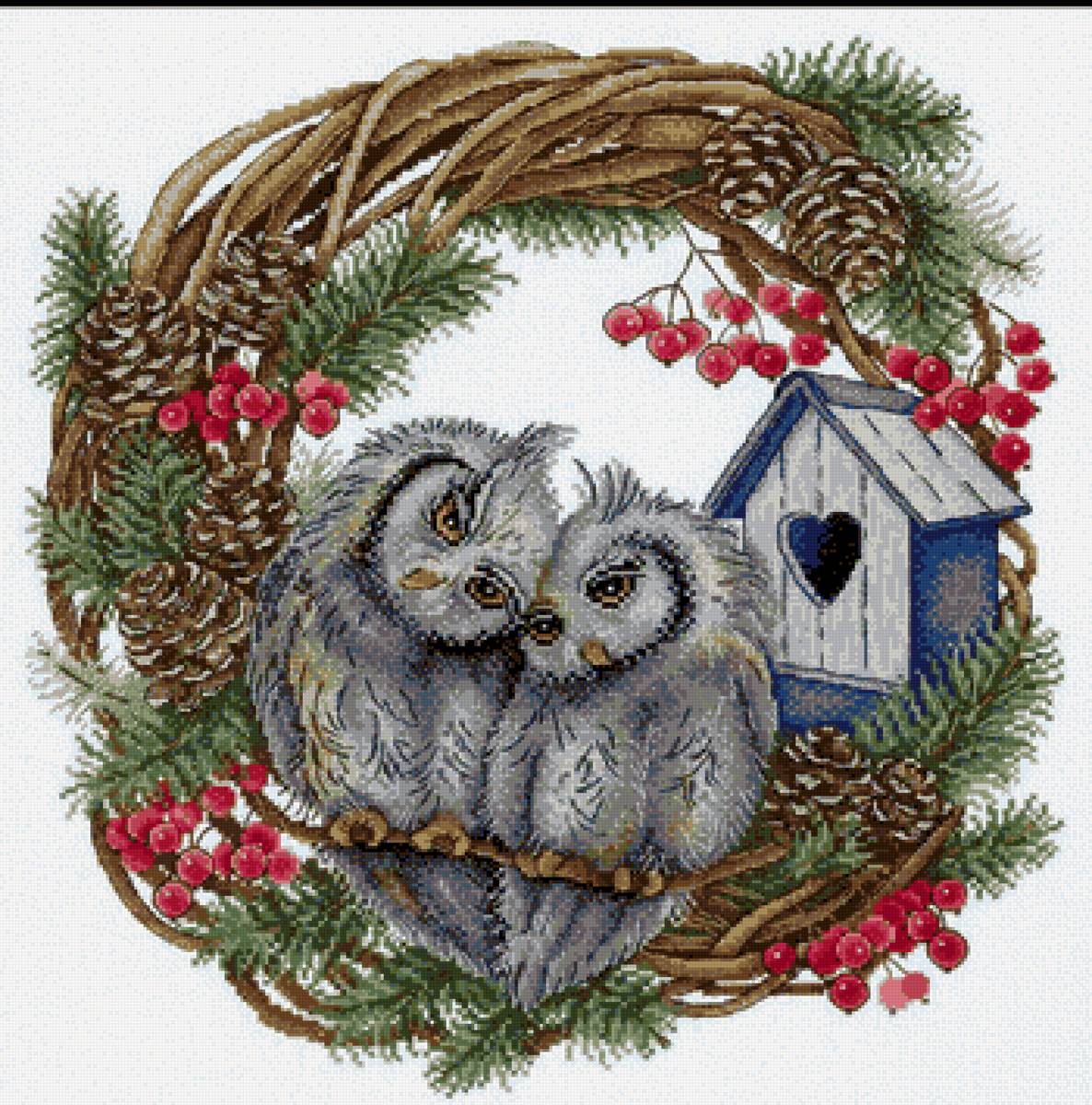 Búhos enamorados - предпросмотр