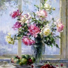 Схема вышивки «Римма Вьюгова. Натюрморт.»