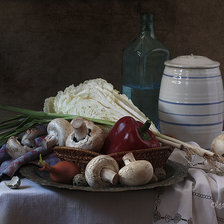 Схема вышивки «Кухонный натюрморт»