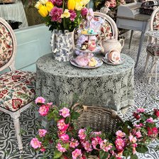 Схема вышивки «Лондонское кафе»