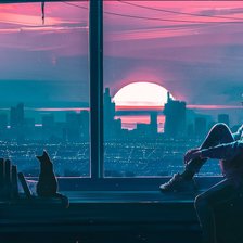 Схема вышивки «В тишине»