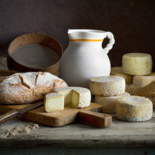 Схема вышивки «Хлеб и сыр»