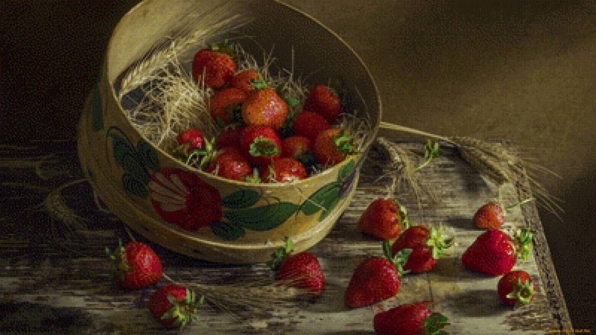 Клубника - клубника, натюрморт - предпросмотр