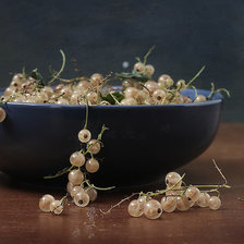 Схема вышивки «Желтая смородина»