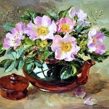 Схема вышивки «Энн Коттерилл. Букет»