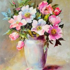 Схема вышивки «Энн Коттерилл. Букет»