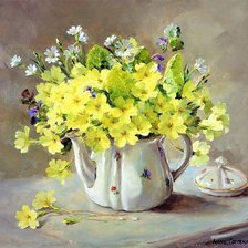 Схема вышивки «Энн Коттерилл. Букет.»