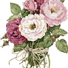 Схема вышивки «букет»