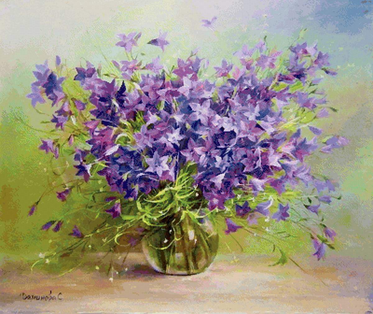 Стелла Даминова. Букет. - букет, стелла даминова - предпросмотр