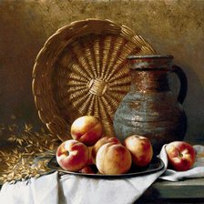 Схема вышивки «Персики»