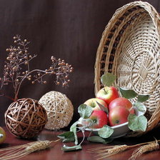 Схема вышивки «Яблоки»