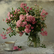 Схема вышивки «Букет»