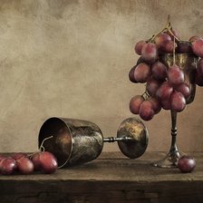 Схема вышивки «Виноград»