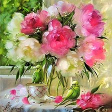 Схема вышивки «Елена Перминова. Натюрморт.»