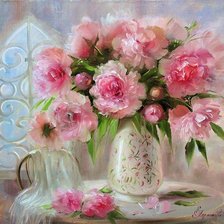 Схема вышивки «Букет.. Худ. Елена Перминова»