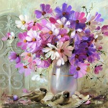 Схема вышивки «Букет. Елена Перминова»