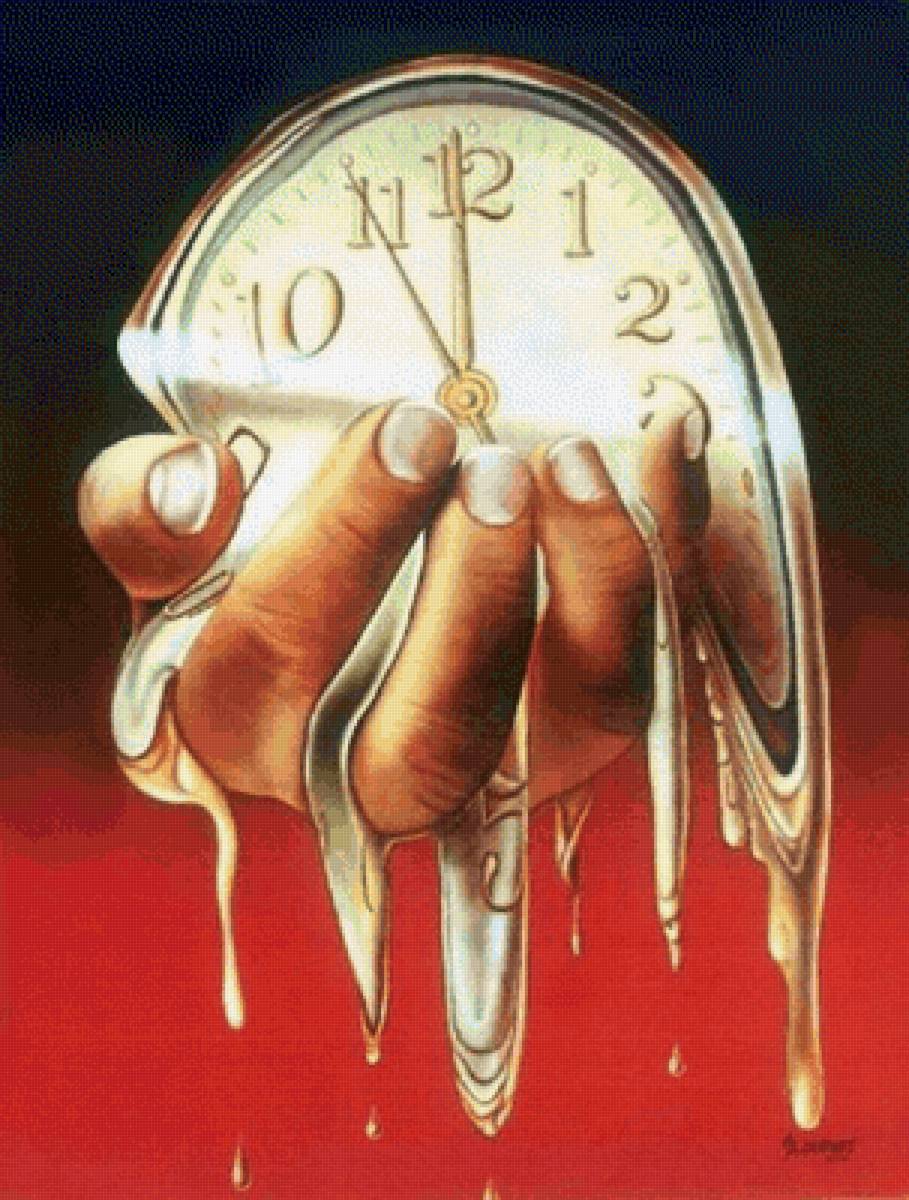 САЛЬВАДОР ДАЛИ. ВРЕМЯ ТЕЧЁТ - картины - предпросмотр