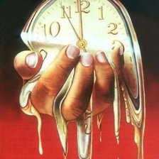 Схема вышивки «САЛЬВАДОР ДАЛИ. ВРЕМЯ ТЕЧЁТ»