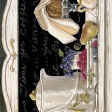 Схема вышивки «ДЖАНЕТ КРУСКАМП. ВРЕМЯ ДЛЯ КОФЕ»