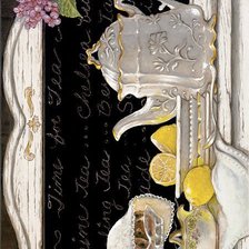 Схема вышивки «ДЖАНЕТ КРУСКАМП. ВРЕМЯ ДЛЯ ЧАЯ»