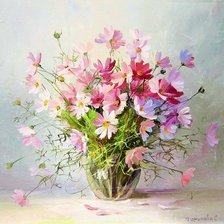 Схема вышивки «Букет. Худ. Стелла Даминова»