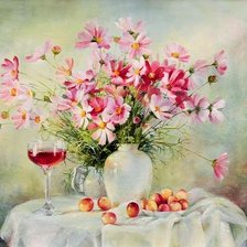 Схема вышивки «Натюрморт. Стелла Даминова»