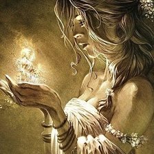 Схема вышивки «гадание»